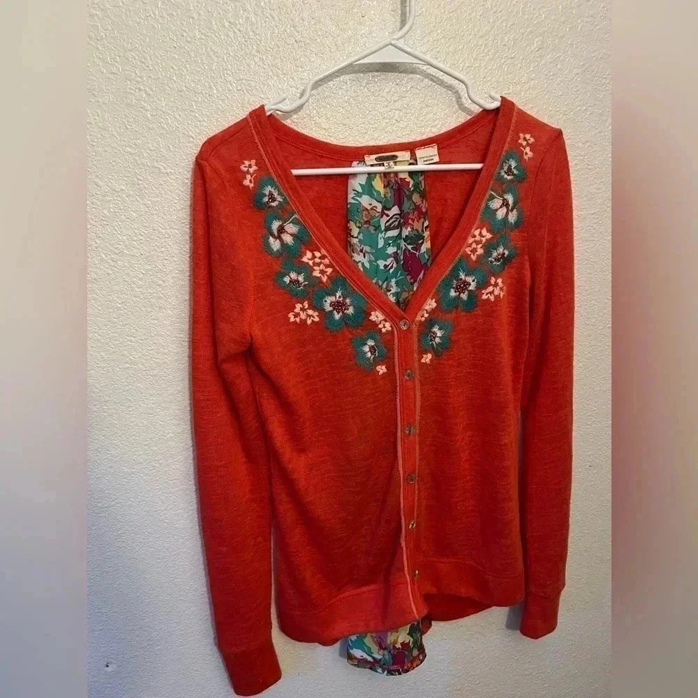 Embroidered miss me sweater